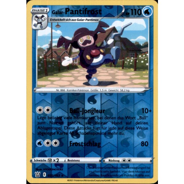 035/163 - Galar-Pantifrost - Reverse Holo