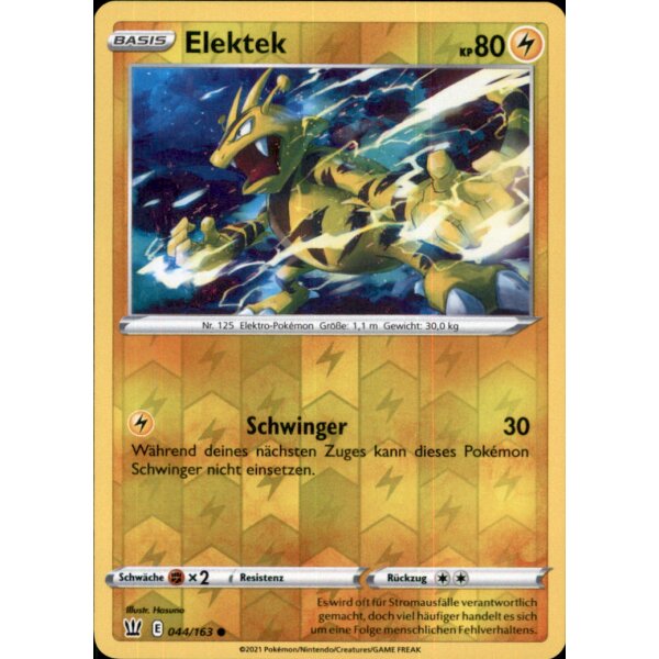 044/163 - Elektek - Reverse Holo