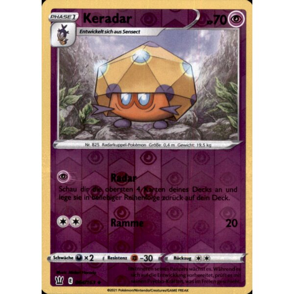 064/163 - Keradar - Reverse Holo