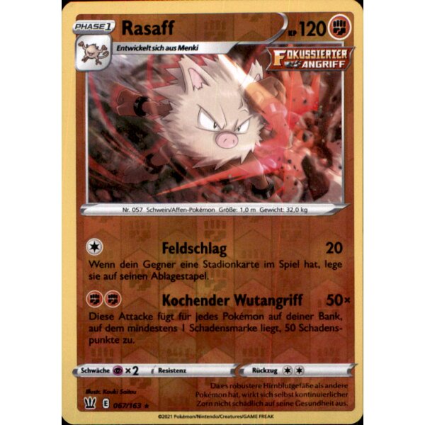 067/163 - Rasaff - Reverse Holo