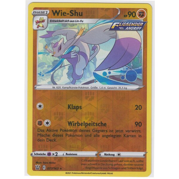 077/163 - Wie-Shu - Reverse Holo