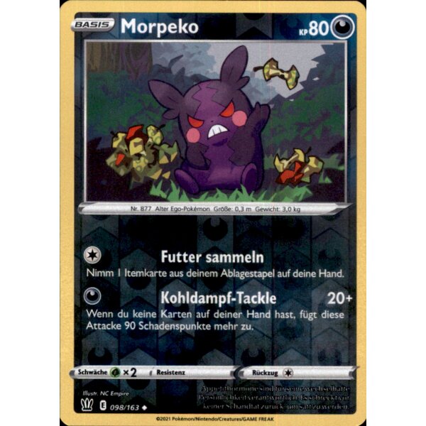 098/163 - Morpeko - Reverse Holo