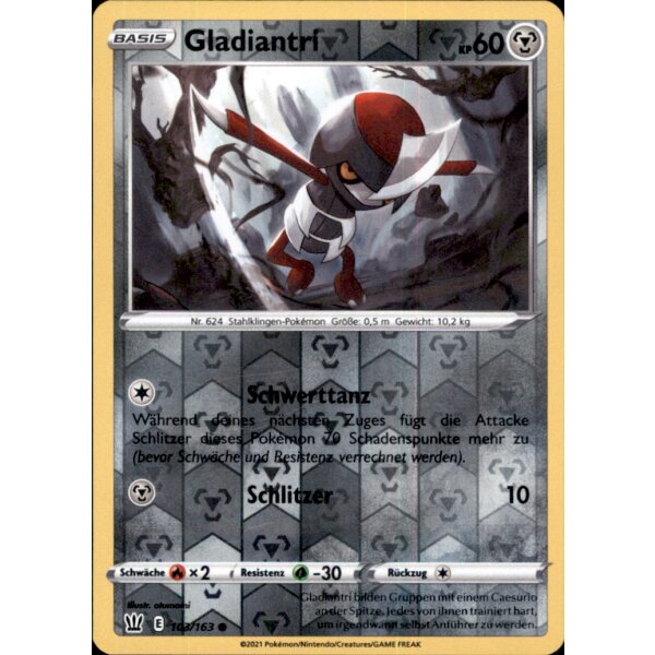 103/163 - Gladiantri - Reverse Holo