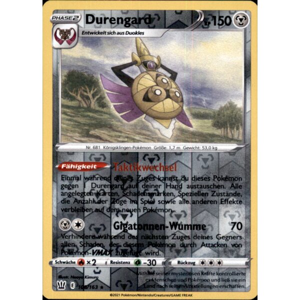 108/163 - Durengard - Reverse Holo