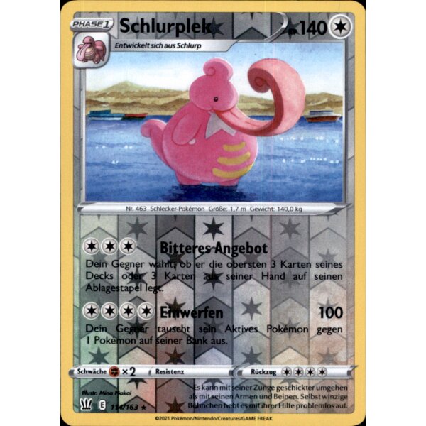 114/163 - Schlurplek - Reverse Holo