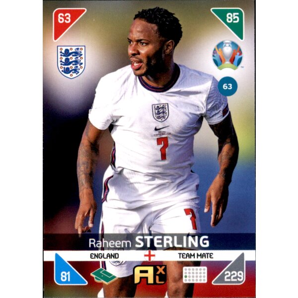 63 - Raheem Sterling - Team Mate - 2021