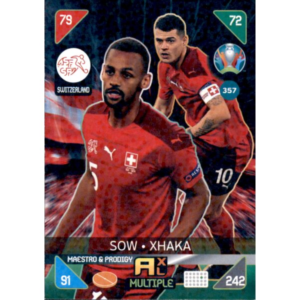 357 - Sow / Xhaka - Maestro & Prodigy - 2021