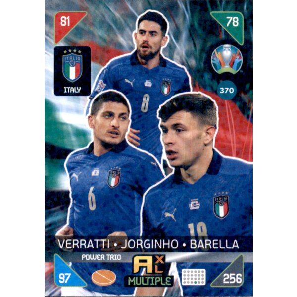 370 - Verratti / Jorginho / Barella - Power Trio - 2021