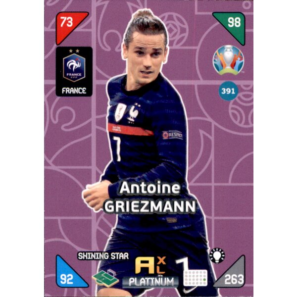 391 - Antoine Griezmann - Shining Star - 2021, 2,99