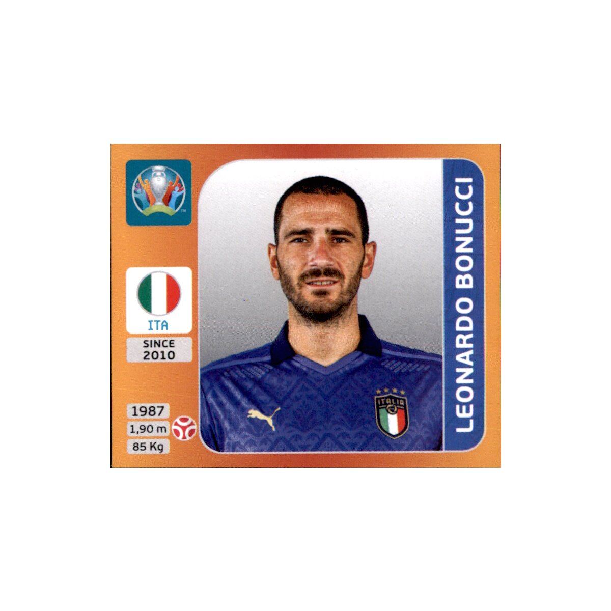 Panini Em 2020 Tournament 2021 Sticker 16 Leonardo Bonucci Ital 1 19