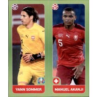 Panini EM 2020 Tournament 2021 - Sticker 38 - Yann Sommer...