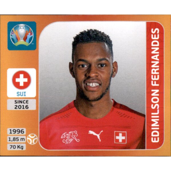 Panini EM 2020 Tournament 2021 - Sticker 53 - Edimilson Fernandes - Schweiz