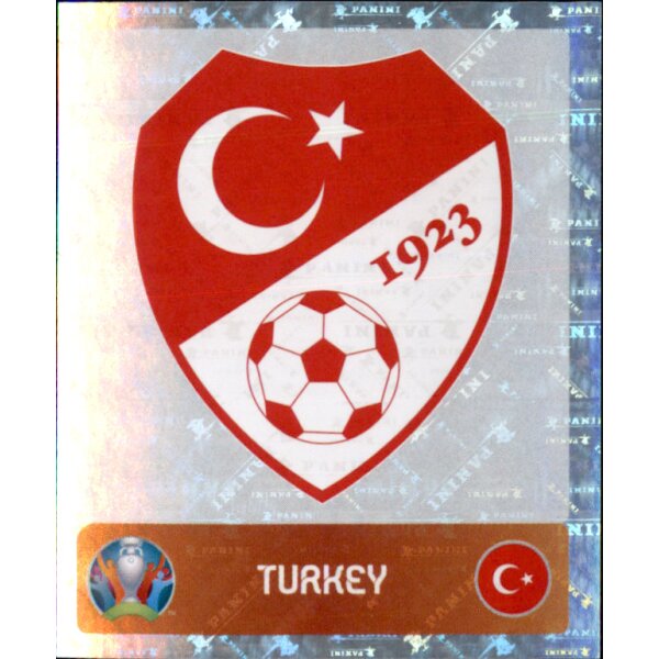 Panini EM 2020 Tournament 2021 - Sticker 65 - Logo - Türkei