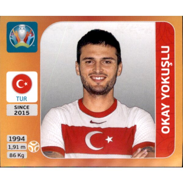 Panini EM 2020 Tournament 2021 - Sticker 81 - Okay Yokuslu - Türkei