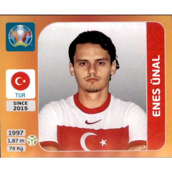 Panini EM 2020 Tournament 2021 - Sticker 84 - Enes Ünal - Türkei