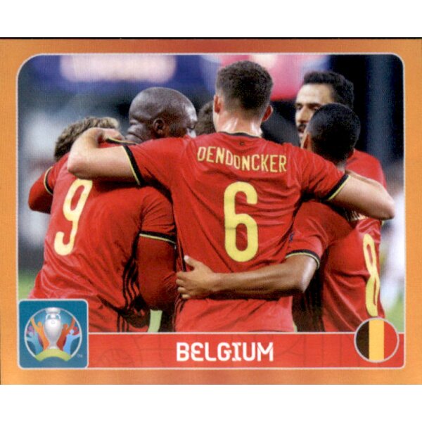 Panini EM 2020 Tournament 2021 - Sticker 119 - Gruppe B  - Belgien