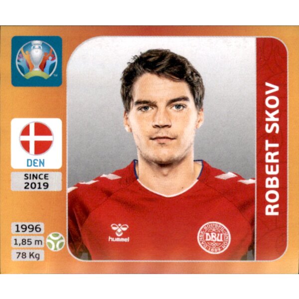 Panini EM 2020 Tournament 2021 - Sticker 175 - Robert Skov - Dänemark