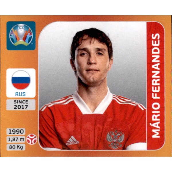 Panini EM 2020 Tournament 2021 - Sticker 216 - Mario Fernandes - Russland