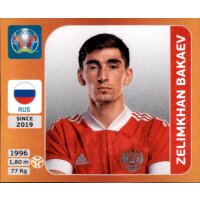 Panini EM 2020 Tournament 2021 - Sticker 218 - Zelimkhan...