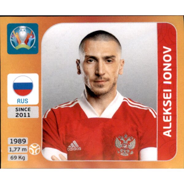 Panini EM 2020 Tournament 2021 - Sticker 222 - Aleksei Ionov - Russland