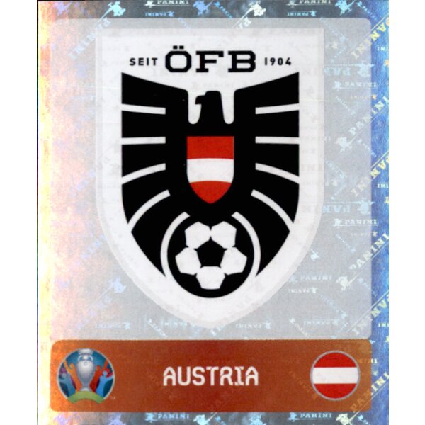 Panini EM 2020 Tournament 2021 - Sticker 235 - Logo - Österreich