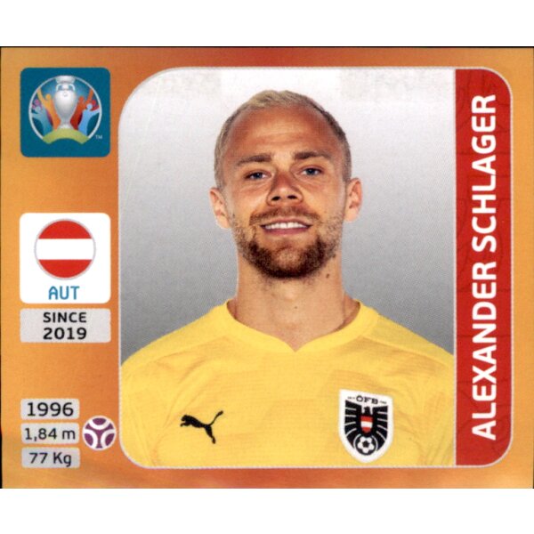 Panini EM 2020 Tournament 2021 - Sticker 237 - Alexander Schlager - Österreich