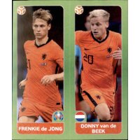 Panini EM 2020 Tournament 2021 - Sticker 265 - Frenkie de...