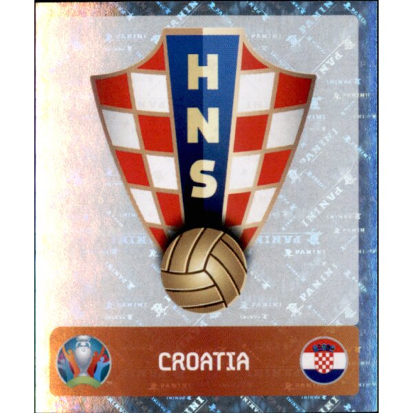 Panini EM 2020 Tournament 2021 - Sticker 347 - Logo - Kroatien