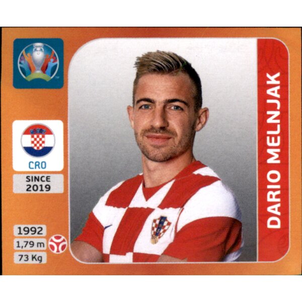 Panini EM 2020 Tournament 2021 - Sticker 353 - Dario Melnjak - Kroatien