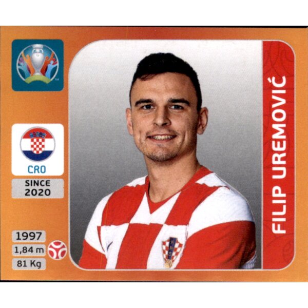 Panini EM 2020 Tournament 2021 - Sticker 354 - Filip Uremovic - Kroatien