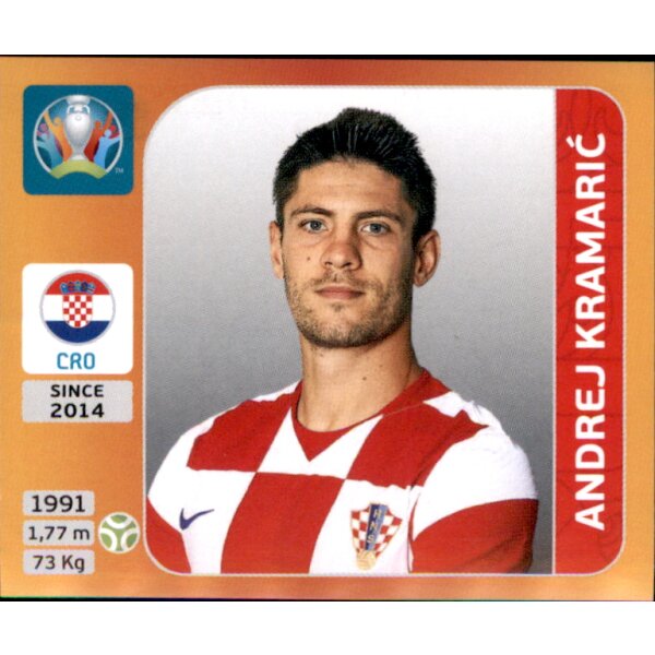 Panini EM 2020 Tournament 2021 - Sticker 364 - Andrej Kramaric - Kroatien