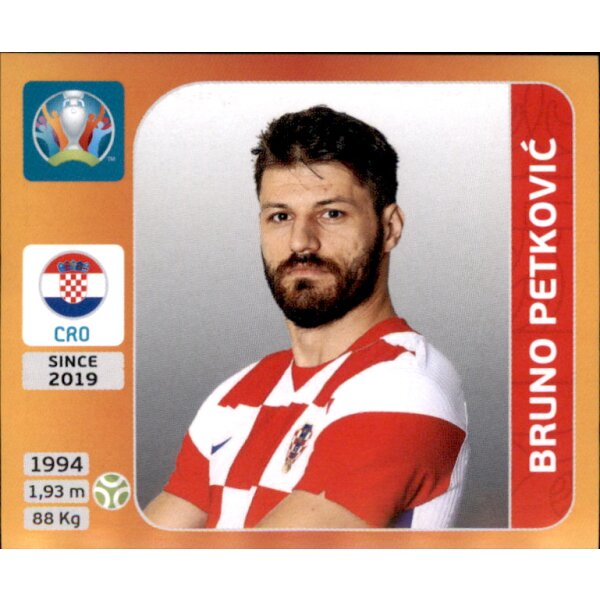 Panini EM 2020 Tournament 2021 - Sticker 366 - Bruno Petkovic - Kroatien