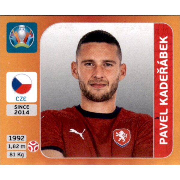 Panini EM 2020 Tournament 2021 - Sticker 387 - Pavel Kaderabek - Tschechien