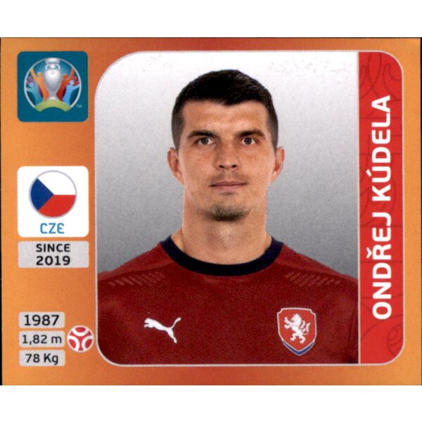 Panini EM 2020 Tournament 2021 - Sticker 388 - Ondrej Kudela - Tschechien