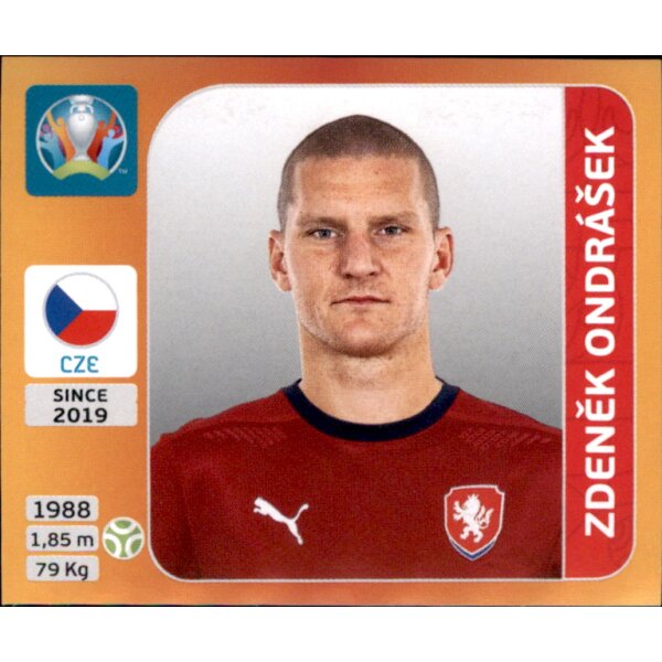 Panini EM 2020 Tournament 2021 - Sticker 398 - Zdenek Ondrasek - Tschechien