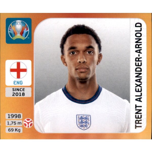 Panini EM 2020 Tournament 2021 - Sticker 404 - Trent Alexander-Arnold - England