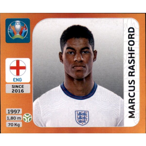 Panini EM 2020 Tournament 2021 - Sticker 419 - Marcus Rashford - England