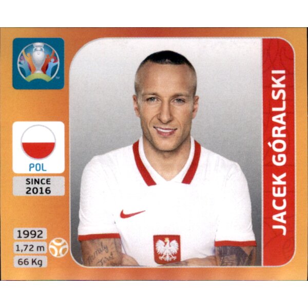 Panini EM 2020 Tournament 2021 - Sticker 469 - Jacek Goralski - Polen