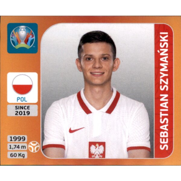 Panini EM 2020 Tournament 2021 - Sticker 475 - Sebastian Szymanski - Polen