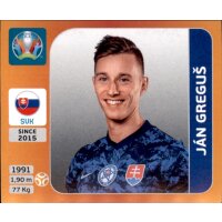 Panini EM 2020 Tournament 2021 - Sticker 503 - Jan Gregus...