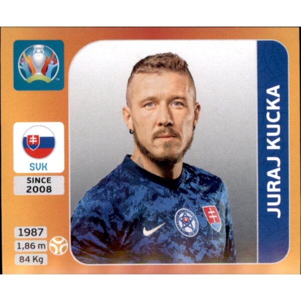 Panini EM 2020 Tournament 2021 - Sticker 507 - Juraj Kucka - Slowakei