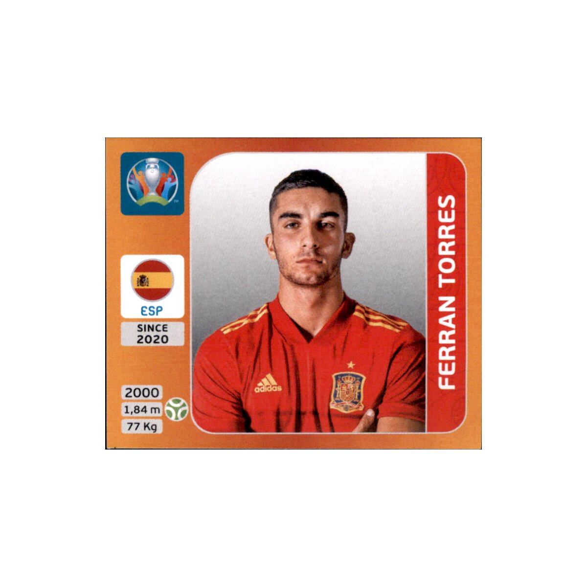 Panini Em 2020 Tournament 2021 Sticker 533 Ferran Torres Spanie 1 19