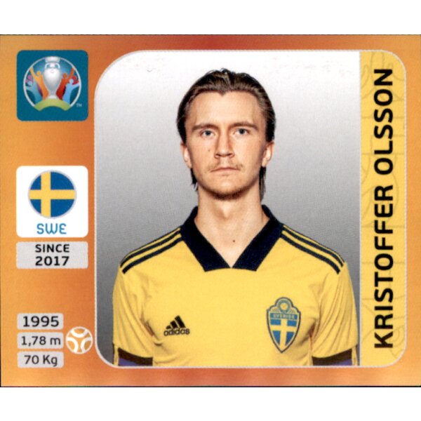 Panini EM 2020 Tournament 2021 - Sticker 560 - Kristoffer Olsson - Schweden