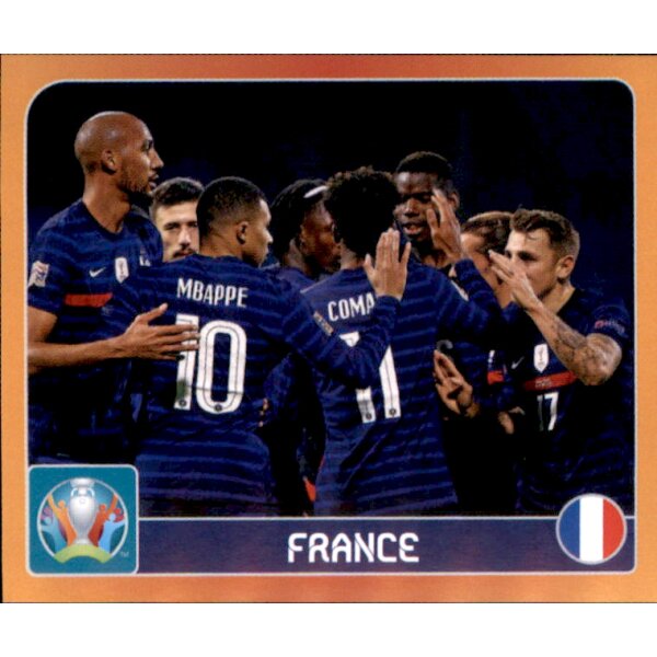 Panini EM 2020 Tournament 2021 - Sticker 567 - Gruppe F - Frankreich