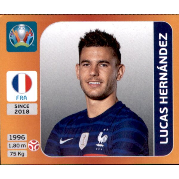 Panini EM 2020 Tournament 2021 - Sticker 575 - Lucas Hernandez - Frankreich