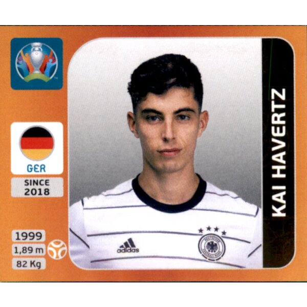 Panini EM 2020 Tournament 2021 - Sticker 618 - Kai Havertz - Deutschland