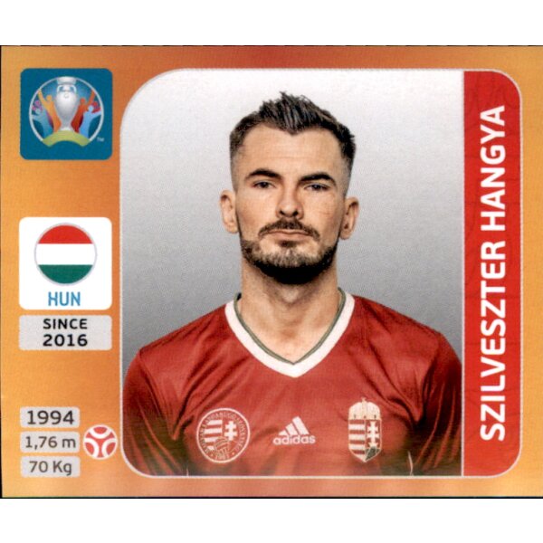 Panini EM 2020 Tournament 2021 - Sticker 631 - Szilveszter Hangya - Ungarn