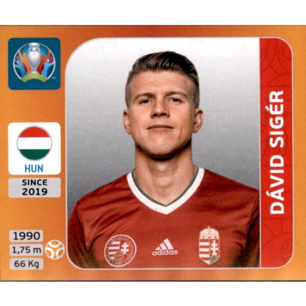 Panini EM 2020 Tournament 2021 - Sticker 639 - David Siger - Ungarn