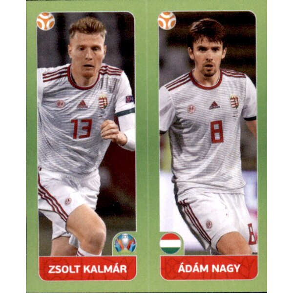 Panini EM 2020 Tournament 2021 - Sticker 649 - Zsolt Kalmar / Adam Nagy - Ungarn