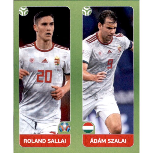 Panini EM 2020 Tournament 2021 - Sticker 651 - Roland Sallai / Adam Szalai - Ungarn